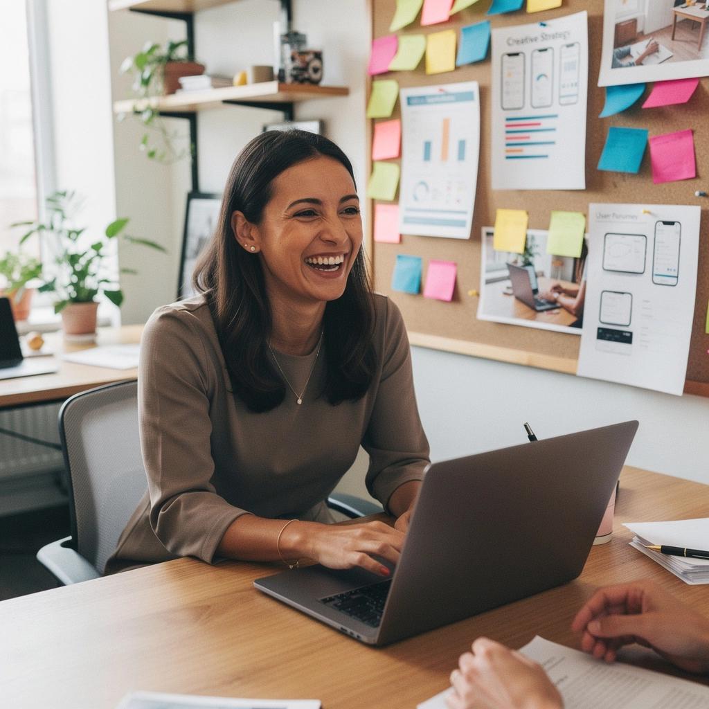 Mitarbeiter, der in einem Meeting über CRM-Optimierung spricht